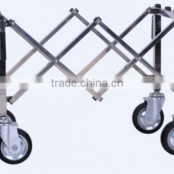 Funeral Stainless Steel Compact Church Trolley