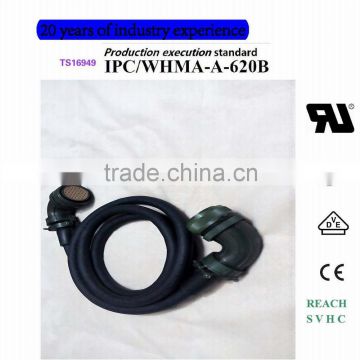 MS3108B -20-29 S 17PIN 90 degrees solder +assembly circular connector The servo wire harness