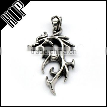Best selling fashion stainless steel cool simple dragon pendant