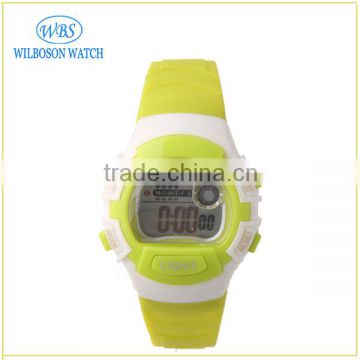 Waterproof simple design silicone watches for boys and girls