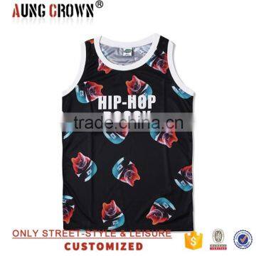 All Color And Free Logo Custom Printed tank tops