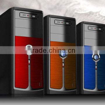 Trendy desktop pc case with stable structure