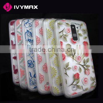 Hot selling embossed shockproof phone case for LG K10 Q10