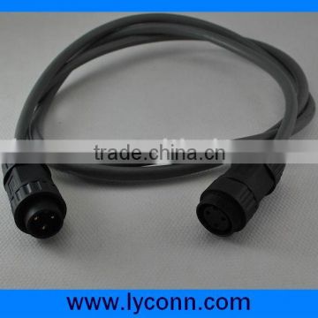 waterproof cable 2pin 3pin 4pin anti UV PVC Material