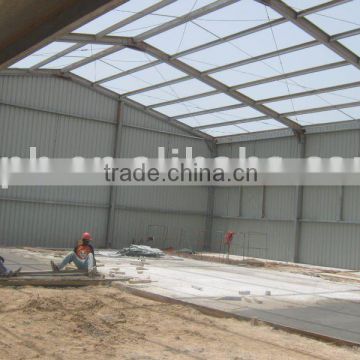 Galvanized Light Steel Structure for warehouse workshop, car parking