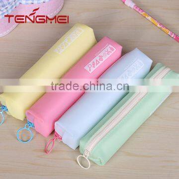 Waterproof macaron color cute pencil case