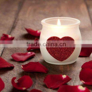 Valentine Jar Candles With Cup