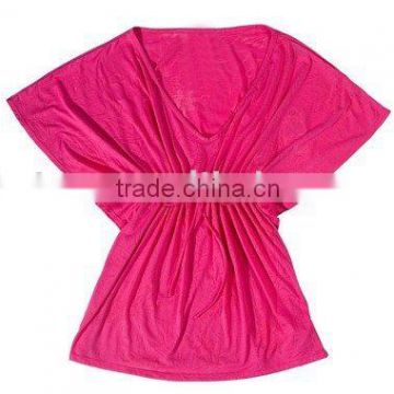 fashion blouses with butterfly sleeve
