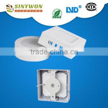 Sinywon 6W 9W 12W 18W 24W Surface Mounted LED Lamp Round Square LED Panel Light