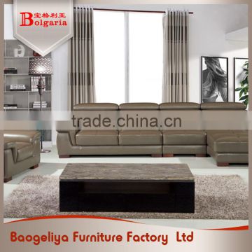 Quality guaranteed high elasticity easy clean leather sofa set