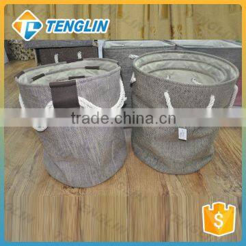 High quality fabric laundry hamper basket