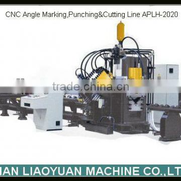 Promotion!! CNC Angle Marking,Punching and Shearing Line for Angle Steel