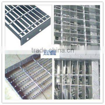 non-slip stair treads (made from steel grating)