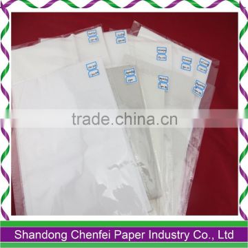 White tissue paper wood pulp tissue paper wrapping clothes white tissue paper