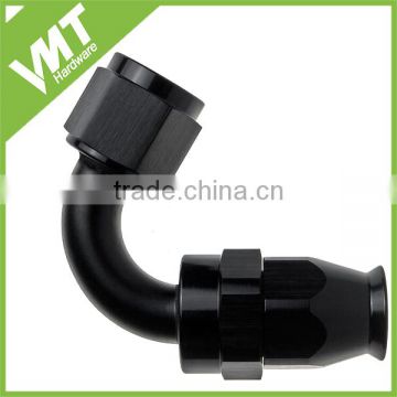 PTFE Black 120 Degree HOSE ENDS Anodized Aluminum An10 Fittings for Sale
