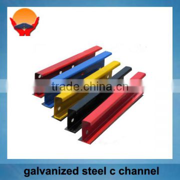 Hot rolled steel galvanized C type channel steel