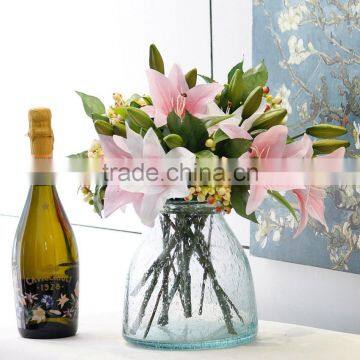 Wholesale table wedding decorative artificial lily flowers