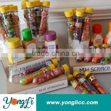 Packaging Plastic Candy Tube Clear Plastic Tubes For Crafts
