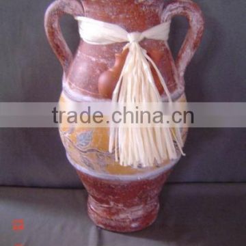 Clay ceramic Vase, flower pot