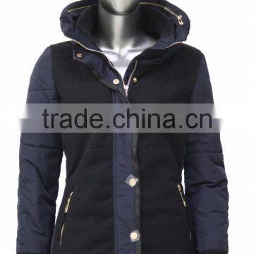 ALIKE winter jacket women jacket with hidden hood