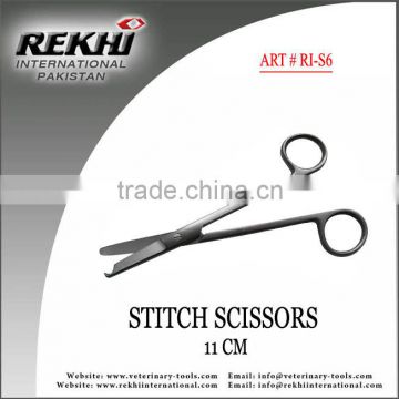 Stitch Scissors 11 cm,Surgical Stitch Scissors 11 cm,Bandage Stitch Scissors 11 cm