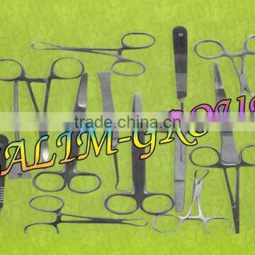52 PC FELINE SPAY PACK VETERINARY SURGICAL INSTRUMENTS