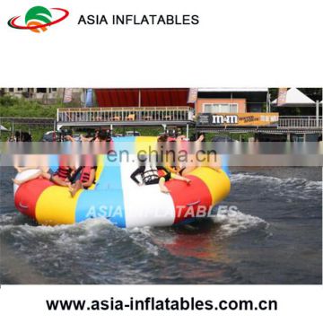 Inflatable Water Rotating Top, Giant Inflatable Saturn Rocker For Water Park