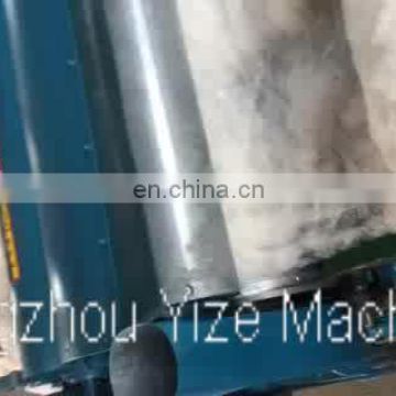 Automatic fabric cloth waste recycling machine cotton waste tearing machine