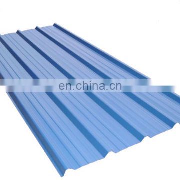 0.6mm blue red colour prepainted corrugated ppgi roofing sheets