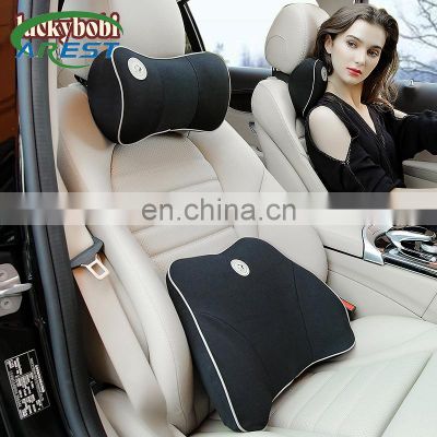 Car Pillows 3D Memory Foam Warm Car Neck Pillow Office Car Seat Cushion Universal Lumbar Back Seat Support Auto Car Accessories