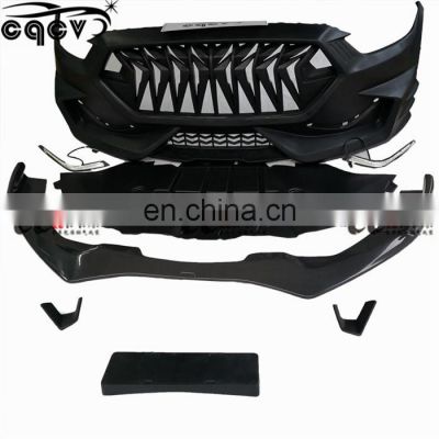 Good quality one-s wide body kits for Ford mustang front bumper bar grille