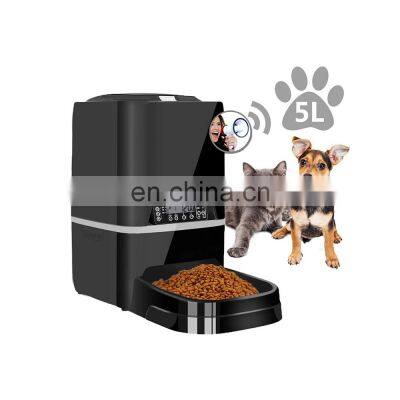 interactive designer plastic gravity timer automatic milk cat intelligent microchip slow feeder for dogs