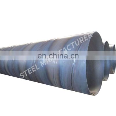 cement lined custom size spiral welded carbon steel pipe price list
