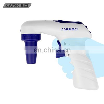 Larksci Lab High Accuracy Motorized Single Handed 0.1-200ml Electric Pipette Filler for Standard Pipettes