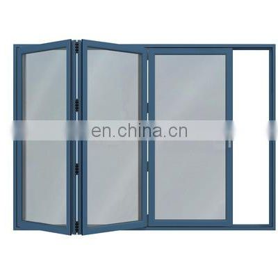 Aluminum Glass Folding Bifold Bi Folding Doors