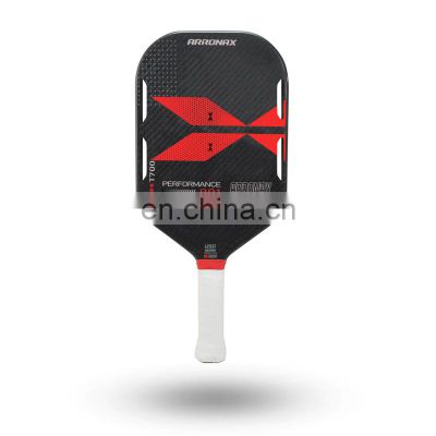 Toray T700 3K Exposed Pattern Integrated Handle Carbon Friction Skin  pickleball paddles