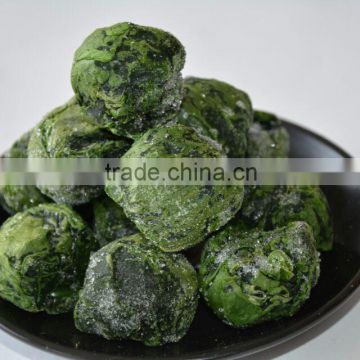 new crop frozen spinach leaf ball bqf spinach on sale