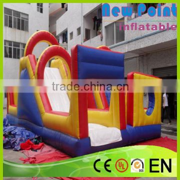 New Point PVC trampoline Factory Directly Sale Inflatable Slide