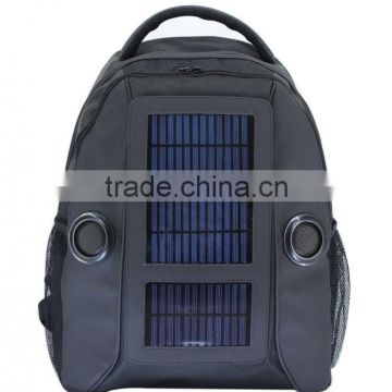 Urban Factory Solar Backpack for 14 inch Laptop with Solar Battery to Charge Phones Solar Laptop Charger Bag