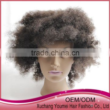 Cheap African American Training Head African American Mannequin Head for Training 100%Human Hair African American Head