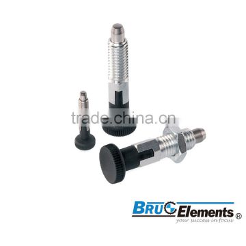 Steel zinc plated Index Plunger with stop BK29.0034