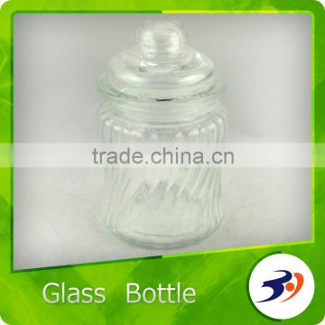 New Design Heat Resistant Glass Storage Jar With Lid