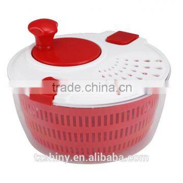 2016 High Quality Plastic Salad Spinner with Clips Plastic Vegetable Mixer