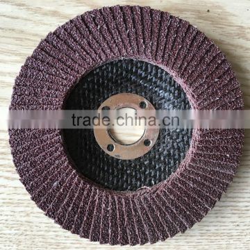 CEC BRAND high quality flap disc4",4.5",5",6",7 for metal grinding disc black net cover
