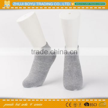 BY-160603 Man's fashion cozy ankle sock boat sock no show socks