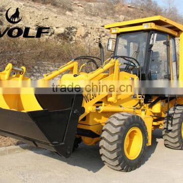 WOLF new and small backhoes for sale WZ30-25 Backhoe Loader with 1 cub meter ,construction machine