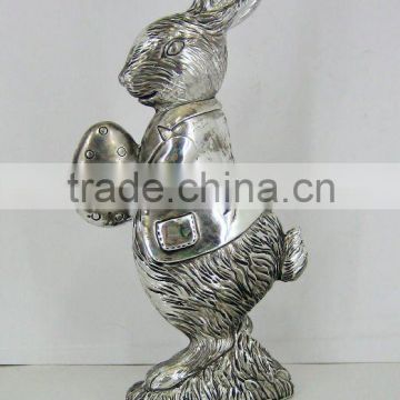 Polyresin Rabbit Figurine Decoration Products