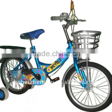cartoon girl bicycle