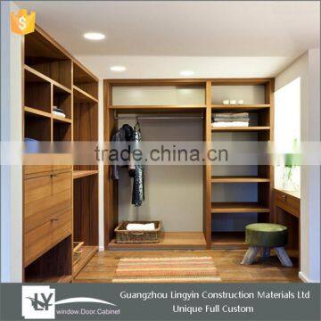 2015 Lingyin customized cabient indian walk in wardrobe designs with hot sale in India