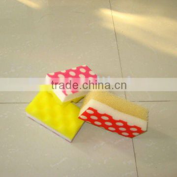 HOT! Cheapest and colourful cleaning sponge